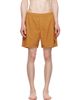 Stone Island Stone Island Orange B100B09 Brushed Nylon Swim Shorts - 1