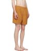 Stone Island Stone Island Orange B100B09 Brushed Nylon Swim Shorts - 2