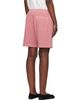 Stone Island Stone Island Pink 6200014 Malfilé Fleece Old Effect Shorts - 3