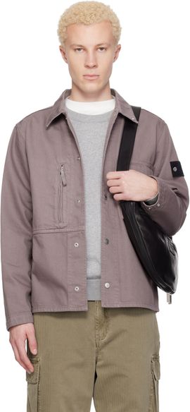 Stone Island Stone Island Purple 1200001 Light Bull Denim Jacket