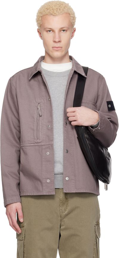 Stone Island Stone Island Purple 1200001 Light Bull Denim Jacket