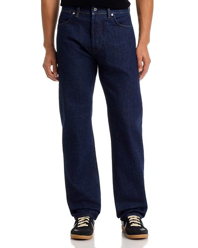 Stone Island Stone Island Straight Fit 32 Jeans in Blue Rinse