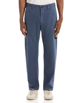 Stone Island Stone Island Straight Fit Cotton Trousers
