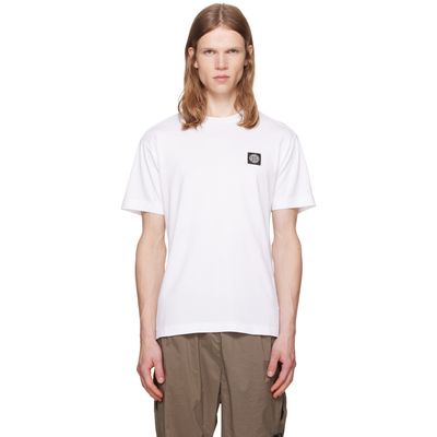 Stone Island Stone Island White 2100027 60/2 Cotton Jersey T-shirt
