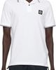 Stone Island Stone Island White 2200007 Piqué Polo - 1