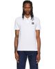 Stone Island Stone Island White 2200008 Organic Cotton Piqué Polo - 1