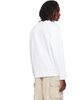 Stone Island Stone Island White 6100057 Heavy Organic Cotton Sweatshirt - 3