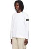Stone Island Stone Island White 6100057 Heavy Organic Cotton Sweatshirt - 4