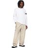 Stone Island Stone Island White 6100057 Heavy Organic Cotton Sweatshirt - 5