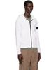 Stone Island Stone Island White 6100061 Organic Cotton Fleece Hoodie - 2
