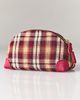 Stoney Clover Lane Curved Plaid Mini Pouch - 1