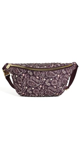 Stoney Clover Lane Stoney Clover Lane Bandana Print Jumbo Fanny Pack Purple Paisley Print One