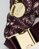 Stoney Clover Lane Stoney Clover Lane Bandana Print Jumbo Fanny Pack Purple Paisley Print One - 5