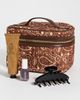 Stoney Clover Lane Stoney Clover Lane Bandana Print Vanity Case Brown Paisley Print One - 4