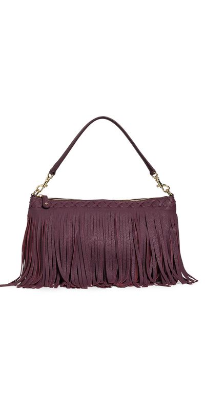 Stoney Clover Lane Stoney Clover Lane Brighton Clutch Bag Plum One