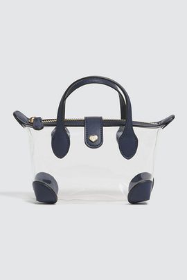 Stoney Clover Lane Stoney Clover Lane Clear Pouchette Crossbody Bag 01 in Sapphire, Women's at Urban Outfitters