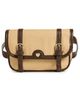 Stoney Clover Lane Stoney Clover Lane Convertible Saddle Bag Canvas Tan One - 1