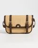 Stoney Clover Lane Stoney Clover Lane Convertible Saddle Bag Canvas Tan One - 2