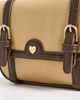 Stoney Clover Lane Stoney Clover Lane Convertible Saddle Bag Canvas Tan One - 6
