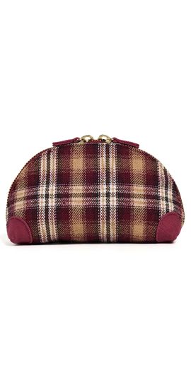 Stoney Clover Lane Stoney Clover Lane Curved Mini Pouch Plaid One