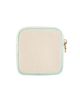 Stoney Clover Lane Stoney Clover Lane Hand Embroidered Daisy Canvas Mini Pouch - 2