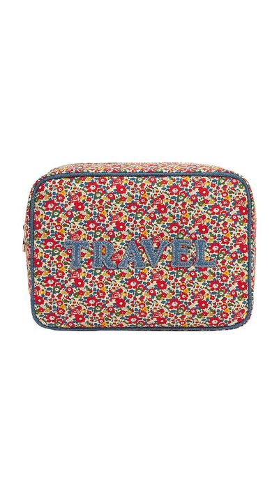 Stoney Clover Lane Stoney Clover Lane Hand Embroidered Travel Large Pouch
