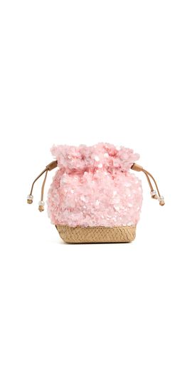 Stoney Clover Lane Stoney Clover Lane Mini Gathered Crossbody Bag Pink One