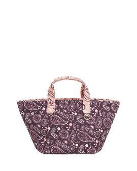 Stoney Clover Lane Stoney Clover Lane Mini Market Quilted Canvas Tote
