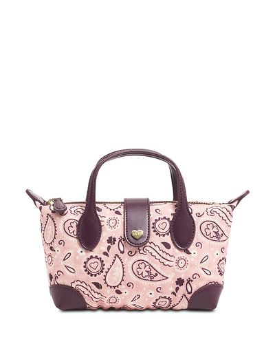 Stoney Clover Lane Stoney Clover Lane Paisley Quilted Canvas Pouchette Crossbody