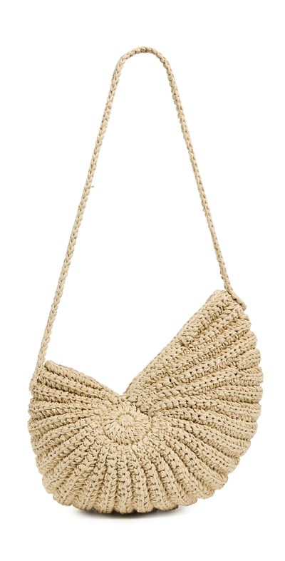 Stoney Clover Lane Stoney Clover Lane Shell Spiral Bag Natural One
