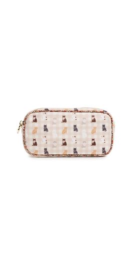 Stoney Clover Lane Stoney Clover Lane Small Pouch Meow Gingham One