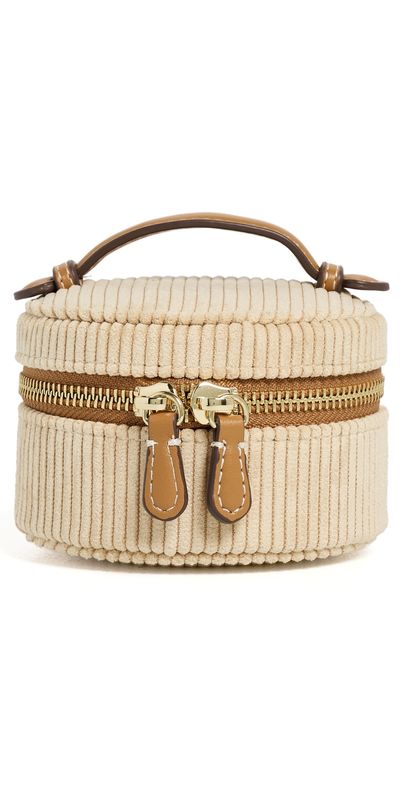 Stoney Clover Lane Stoney Clover Lane Top Handle Pill Case Apple Pie Corduroy One