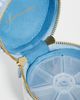Stoney Clover Lane Stoney Clover Lane Top Handle Pill Case Blue Seersucker One - 5