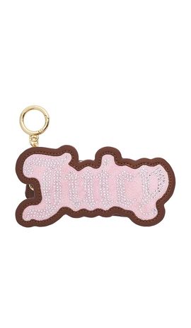 Stoney Clover Lane Stoney Clover Lane x Juicy Couture Juicy Rhinestone Logo Mini Pouch Bag Charm