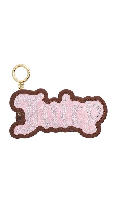 Stoney Clover Lane Stoney Clover Lane x Juicy Couture Juicy Rhinestone Logo Mini Pouch Bag Charm