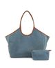 Stoney Clover Lane Women's Denim Scoop Tote Bag & Pouchette Set - 7