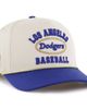 Stoney Clover Lane X '47 Stoney Clover Lane X '47 Men's '47 x Stoney Clover Lane Natural/Royal Los Angeles Dodgers Glitter Rope Hitch Adjustable Hat  - 1