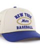Stoney Clover Lane X '47 Stoney Clover Lane X '47 Men's '47 x Stoney Clover Lane Natural/Royal New York Mets Glitter Rope Hitch Adjustable Hat  - 1
