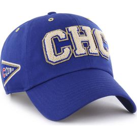 Stoney Clover Lane X '47 Stoney Clover Lane X '47 Men's '47 x Stoney Clover Lane Royal Chicago Cubs Acro Charm Clean Up Adjustable Hat 