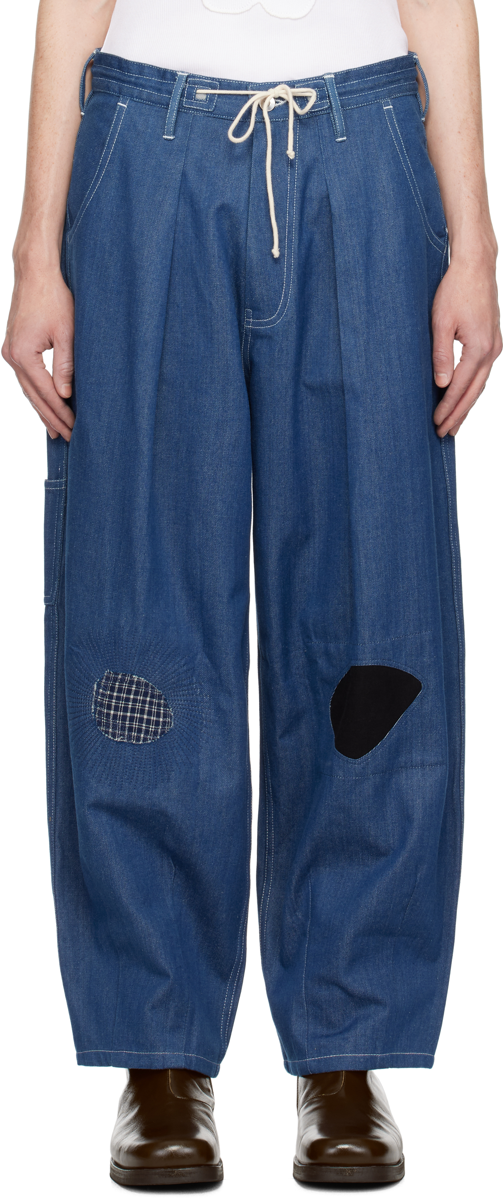 story mfg. ストーリーエムエフジー　Lush Jeans Story mfg. - Blue Lush Carpenter Jeans