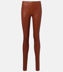 Stouls Stouls Carolyn leather slim pants