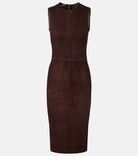 Stouls Stouls Eva suede minidress