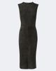 Stouls Stouls Evita suede midi dress - 1