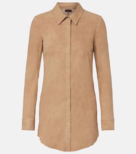 Stouls Stouls Geraldine suede shirt dress