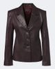 Stouls Stouls Helly leather blazer - 1