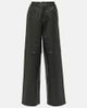Stouls Stouls High-rise leather wide-leg pants - 1