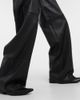 Stouls Stouls High-rise leather wide-leg pants - 5