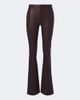 Stouls Stouls Icham leather flared pants - 1