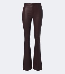 Stouls Stouls Icham leather flared pants
