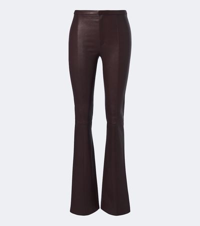 Stouls Stouls Icham leather flared pants